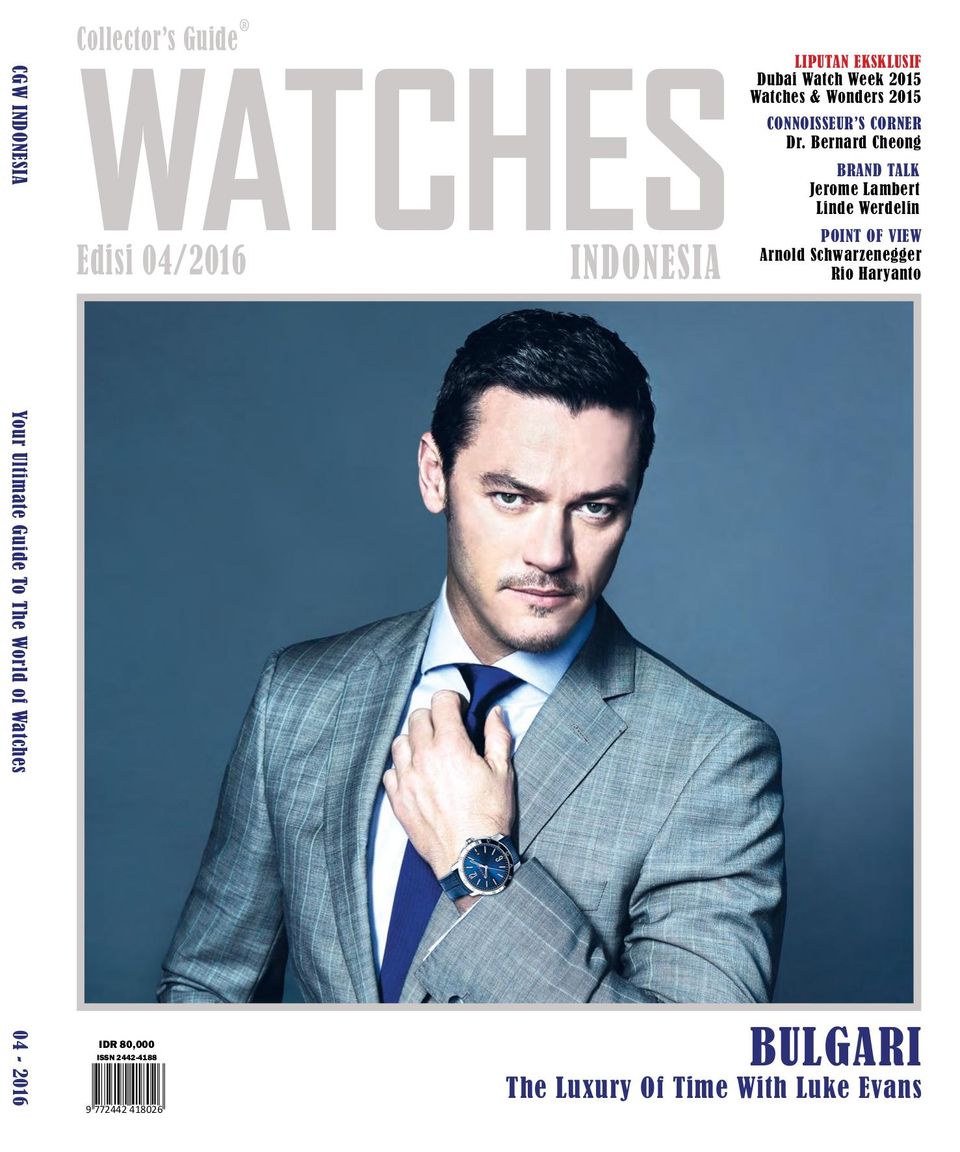 Collector's Guide WATCHES Indonesia Magazine Get your Digital Subscription