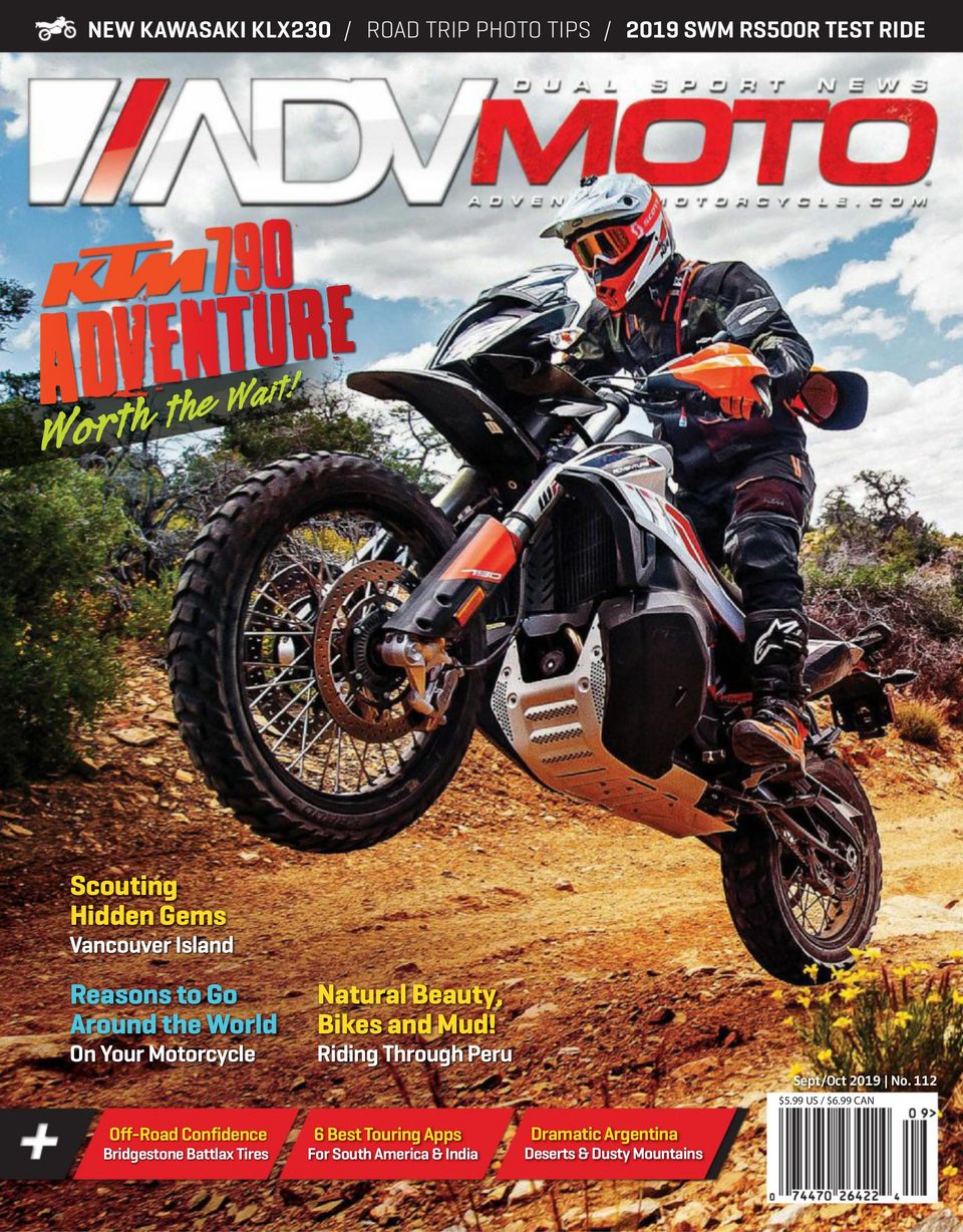 Adventure Motorcycle (ADVMoto)SeptemberOctober 2019 Magazine