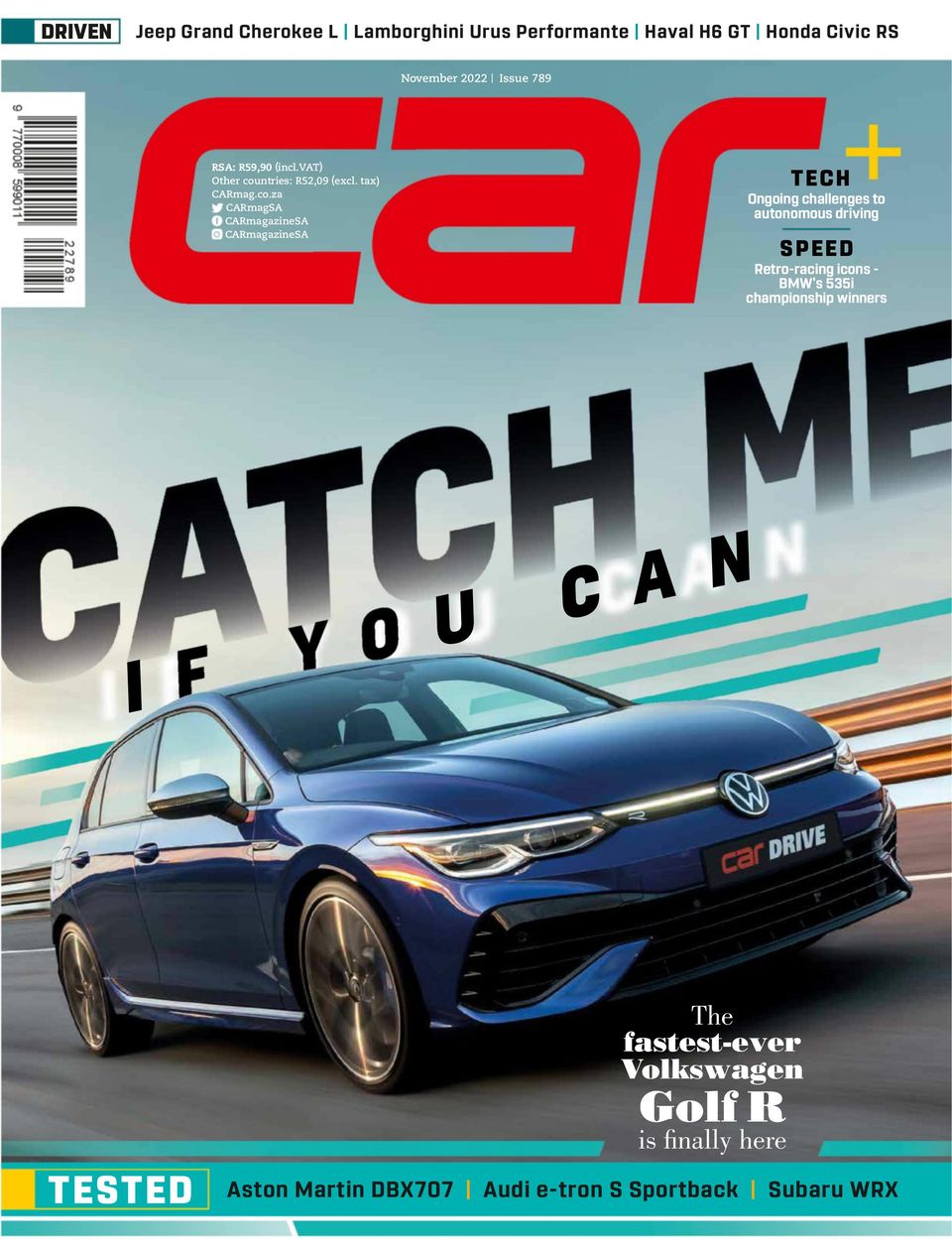 CAR South AfricaNovember 2022 Magazine Get your Digital Subscription