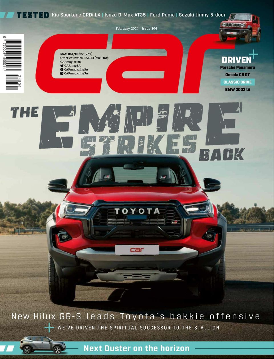 CAR South Africa Magazine Get your Digital Subscription