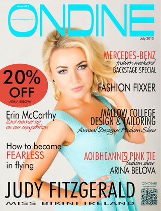Ondine Magazine  Cover - July 2015 Edition