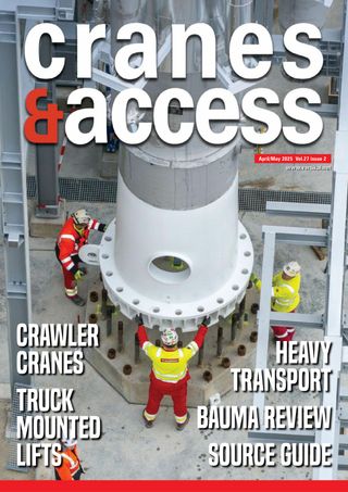 Cranes & Access - April May 2024 27.2 Cranes & Access Cover - April May 2024 27.2 Edition