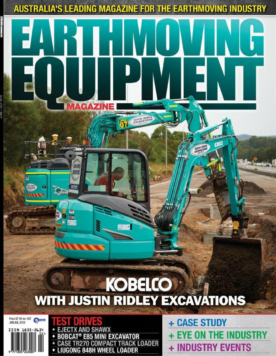 Earthmoving Equipment MagazineJune/July 2019 Magazine
