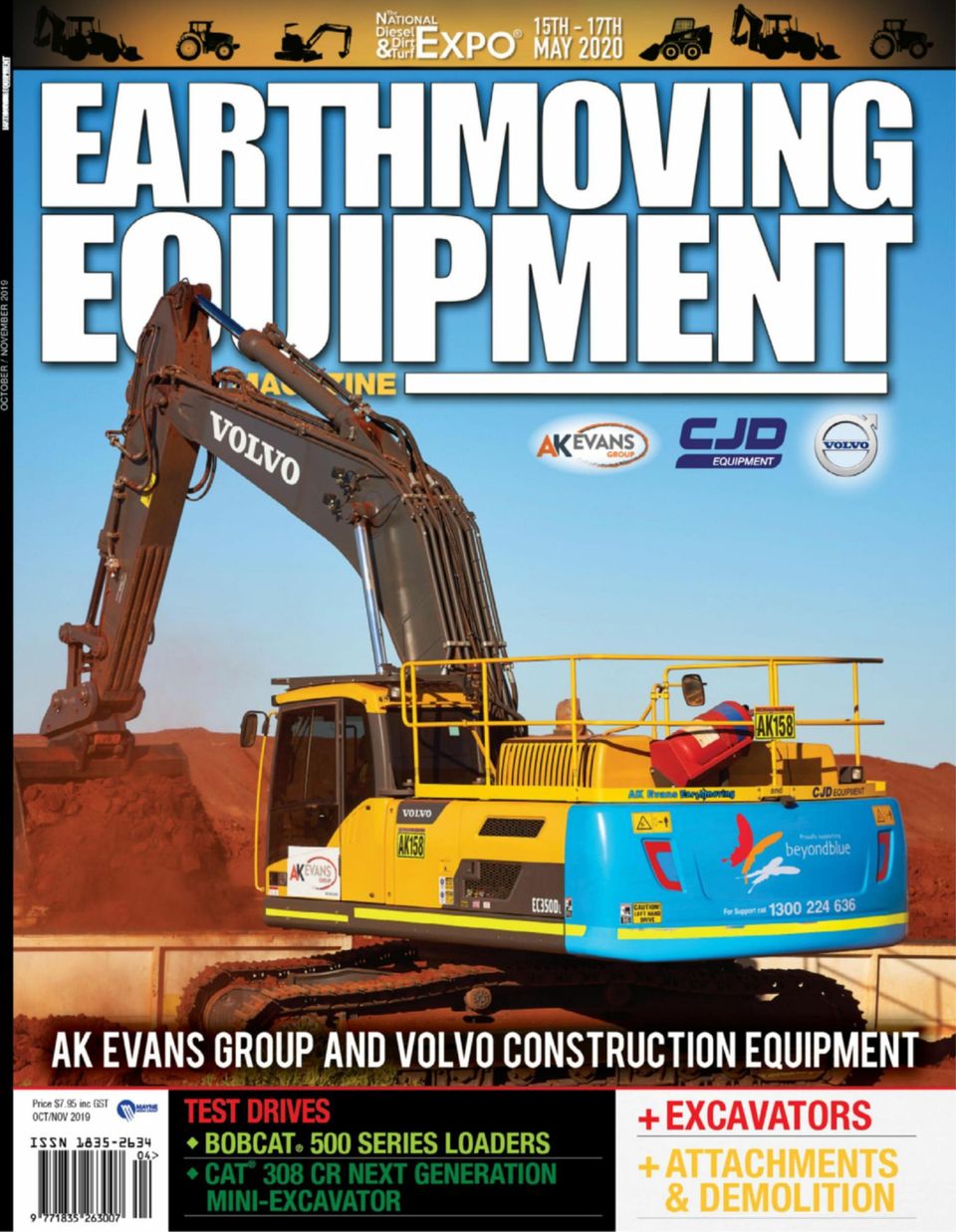 Earthmoving Equipment Magazine-October/November 2019 Magazine