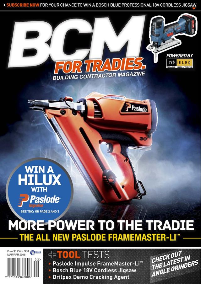 BCM for Tradies Magazine