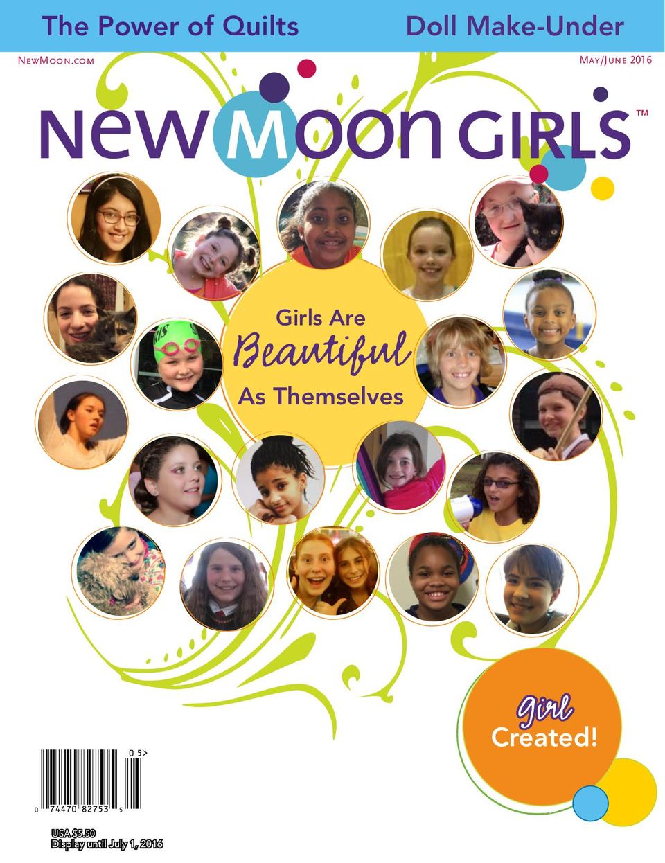 New Moon Girls MayJun 2016 Beautiful Girls Volume XXIII, Issue 5 Magazine
