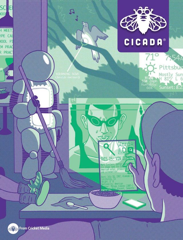 Cicada Magazine for Teens and Young Adults