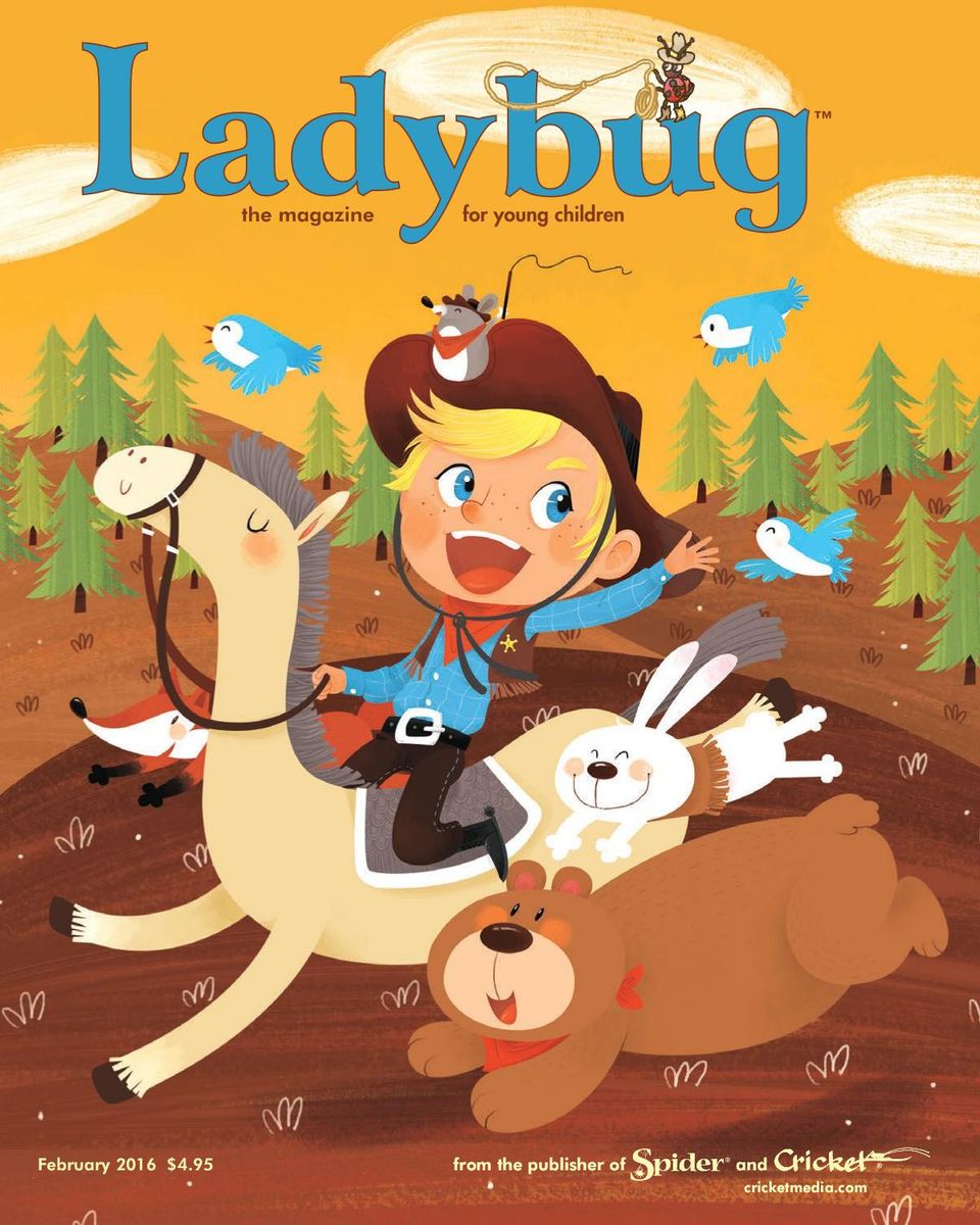 Get digital access to Ladybug Magazine for Kids - February 2016 issue ...