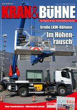 März 2018, Kran und Bühne