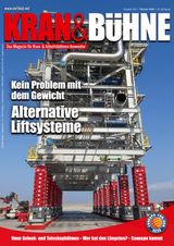Februar 2020, Kran und Bühne