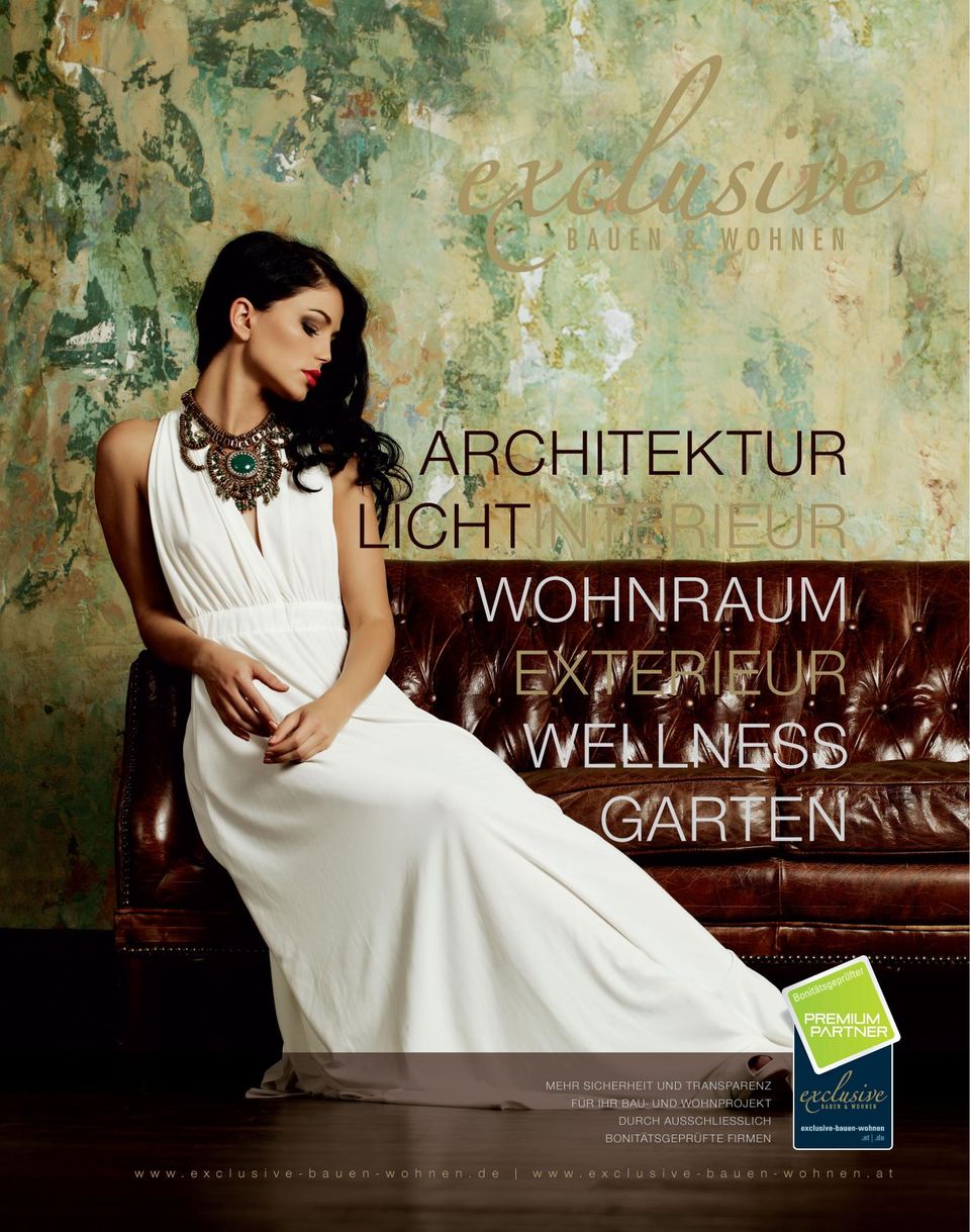 exclusive Bauen & Wohnen AUSGABE HERBST 2014