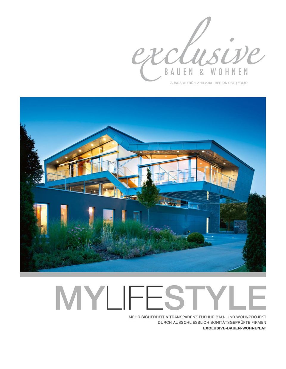 exclusive Bauen & Wohnen AUSGABE FRÜHJAHR 2018