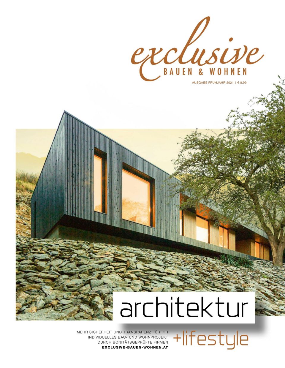 exclusive Bauen & Wohnen AUSGABE FRÜHJAHR 2021
