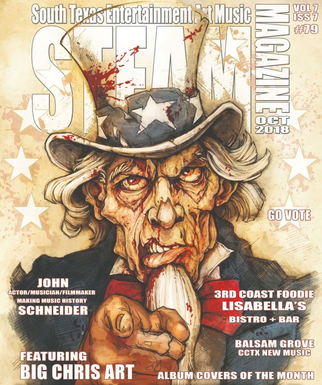 Steam Magazine - South Texas Entertainment Art Music