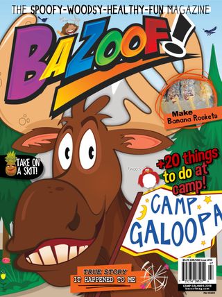BAZOOF!  Cover - Camp Galoopa - #63 Edition