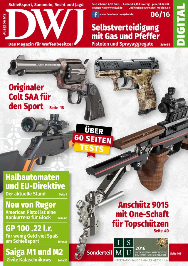 DWJ - Magazin für Waffenbesitzer