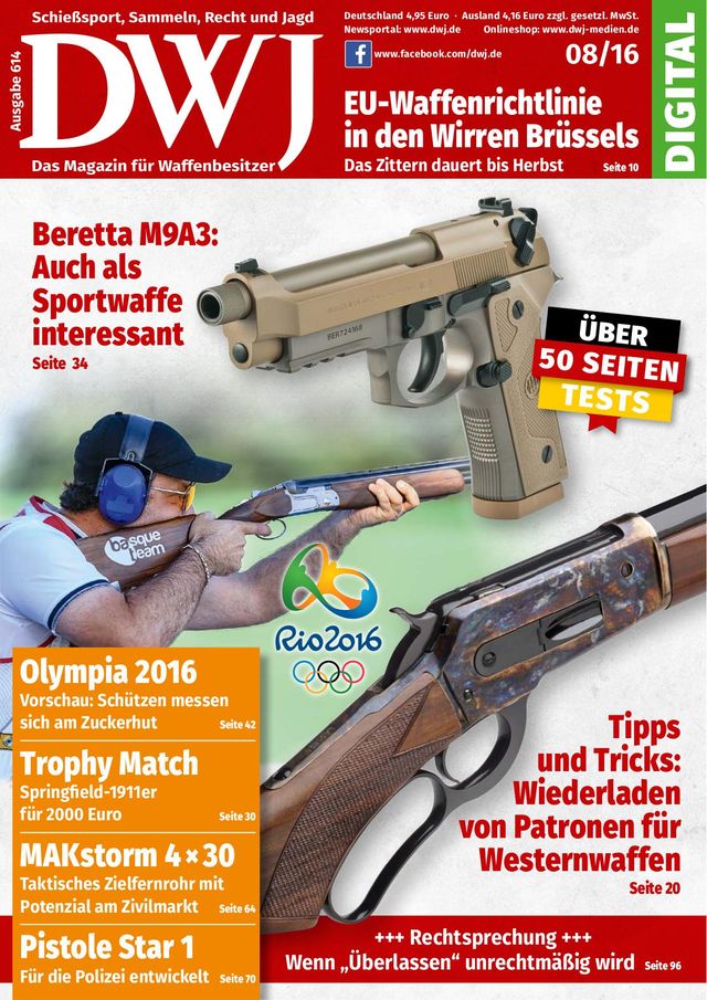 DWJ - Magazin für Waffenbesitzer