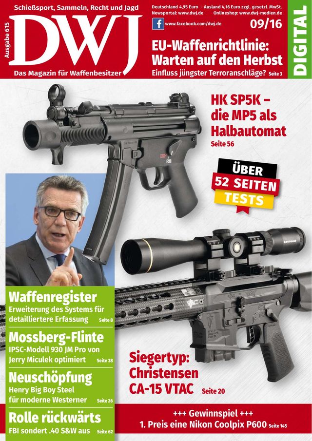 DWJ - Magazin für Waffenbesitzer