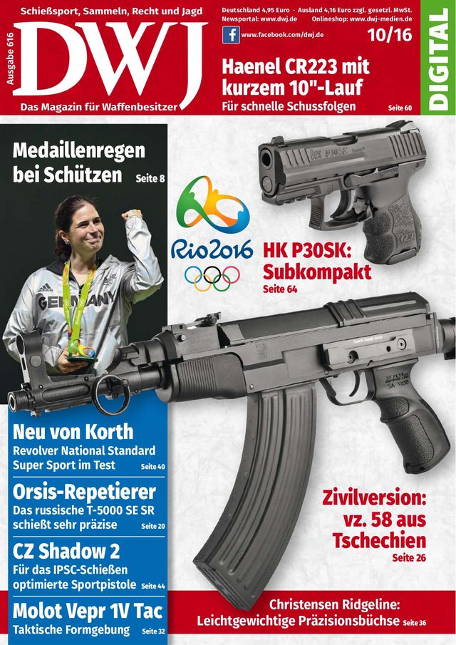 DWJ - Magazin für Waffenbesitzer