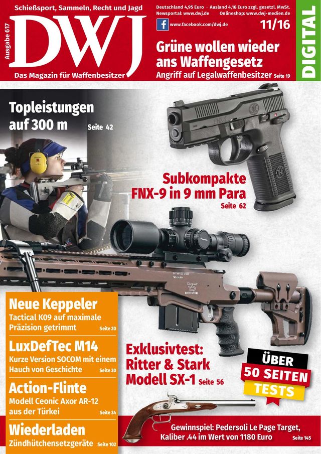 DWJ - Magazin für Waffenbesitzer