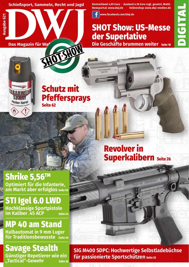 DWJ - Magazin für Waffenbesitzer