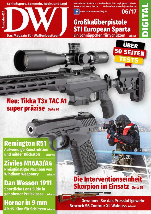 DWJ - Magazin für Waffenbesitzer