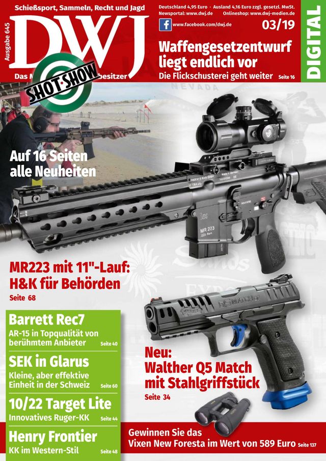 DWJ - Magazin für Waffenbesitzer