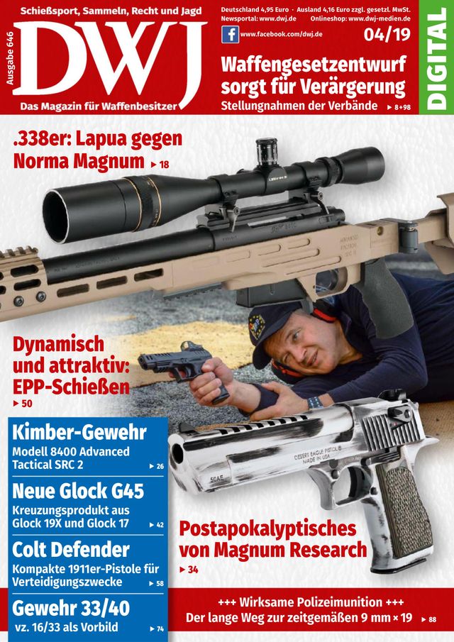 DWJ - Magazin für Waffenbesitzer