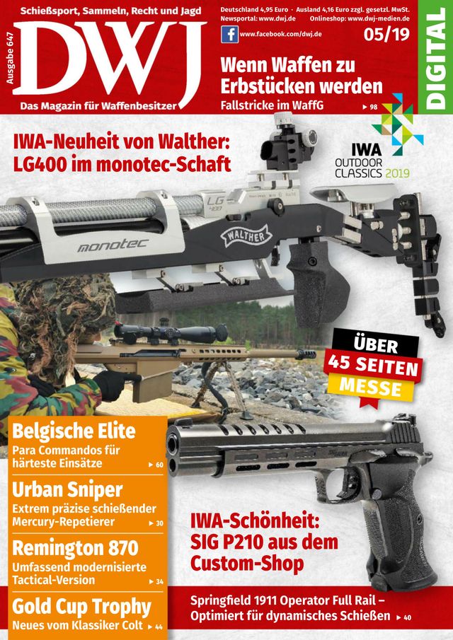 DWJ - Magazin für Waffenbesitzer