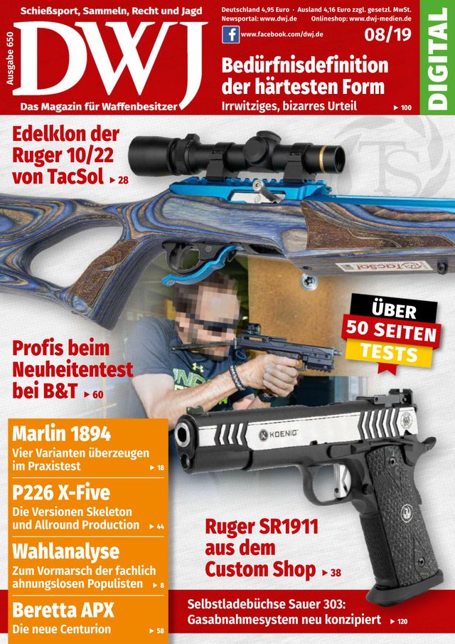 DWJ - Magazin für Waffenbesitzer