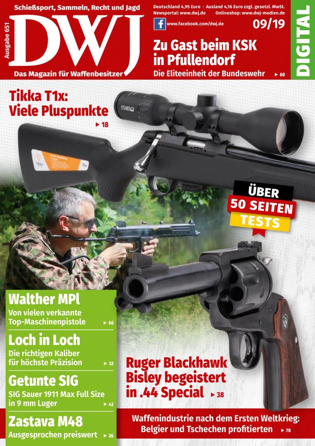 DWJ - Magazin für Waffenbesitzer