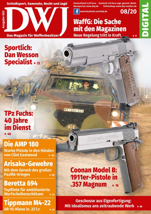 DWJ - Magazin für Waffenbesitzer