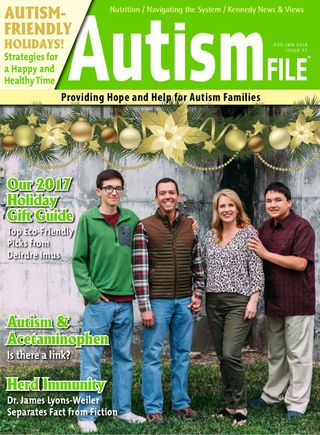 Autism File  Cover - December/January 2018 Edition
