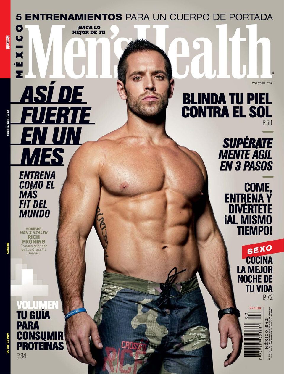 Men's Health en EspañolMarzo 2016, 2303 Magazine
