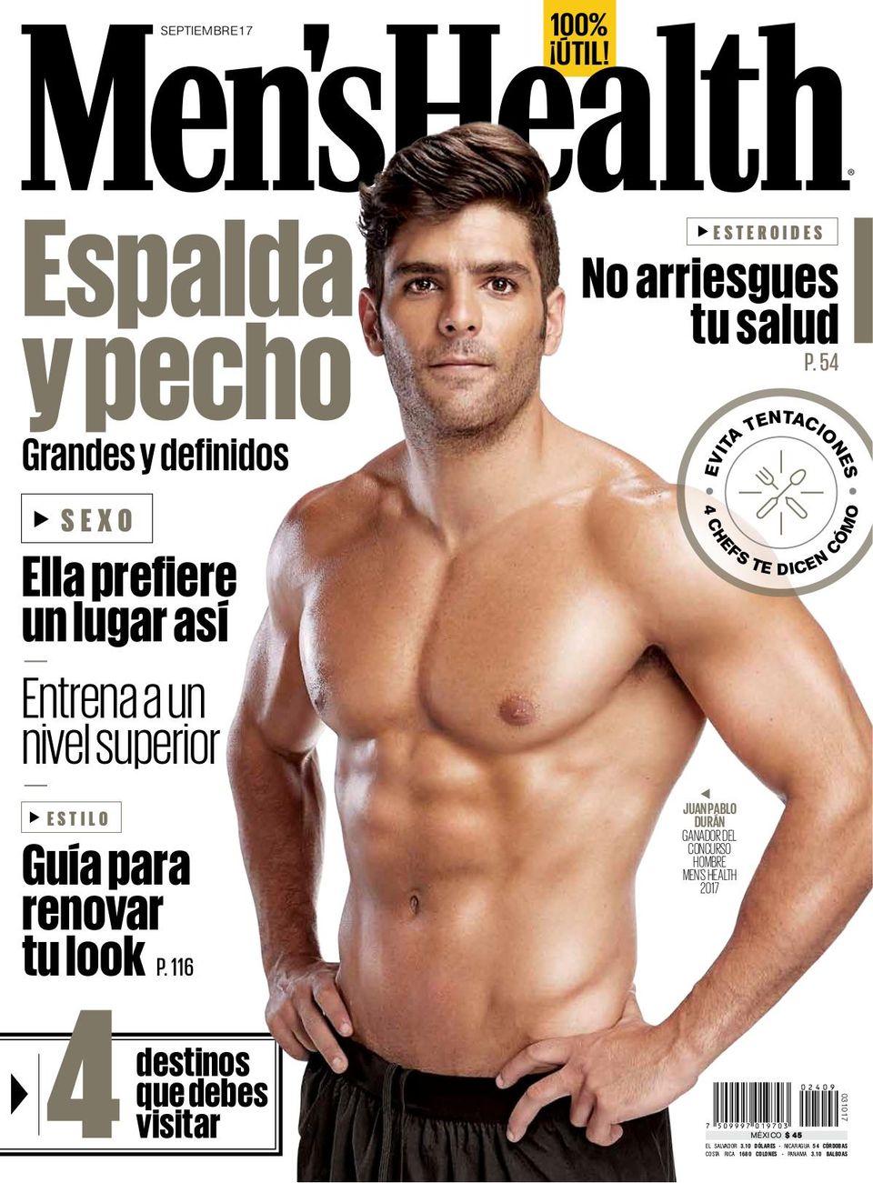 Men's Health en EspañolSeptiembre 2017, 2409 Magazine