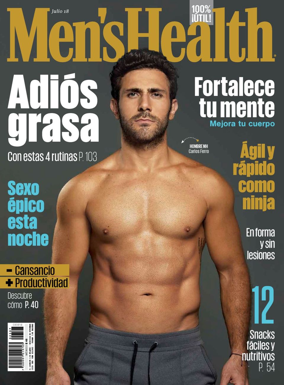 Men's Health en EspañolJulio 2018 Magazine Get your Digital Subscription
