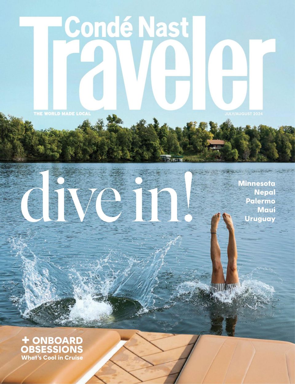 Condé Nast Traveler US July - August 2024