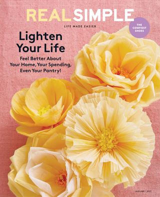 Real Simple Magazine - May 2025 Real Simple Magazine Cover - May 2025 Edition