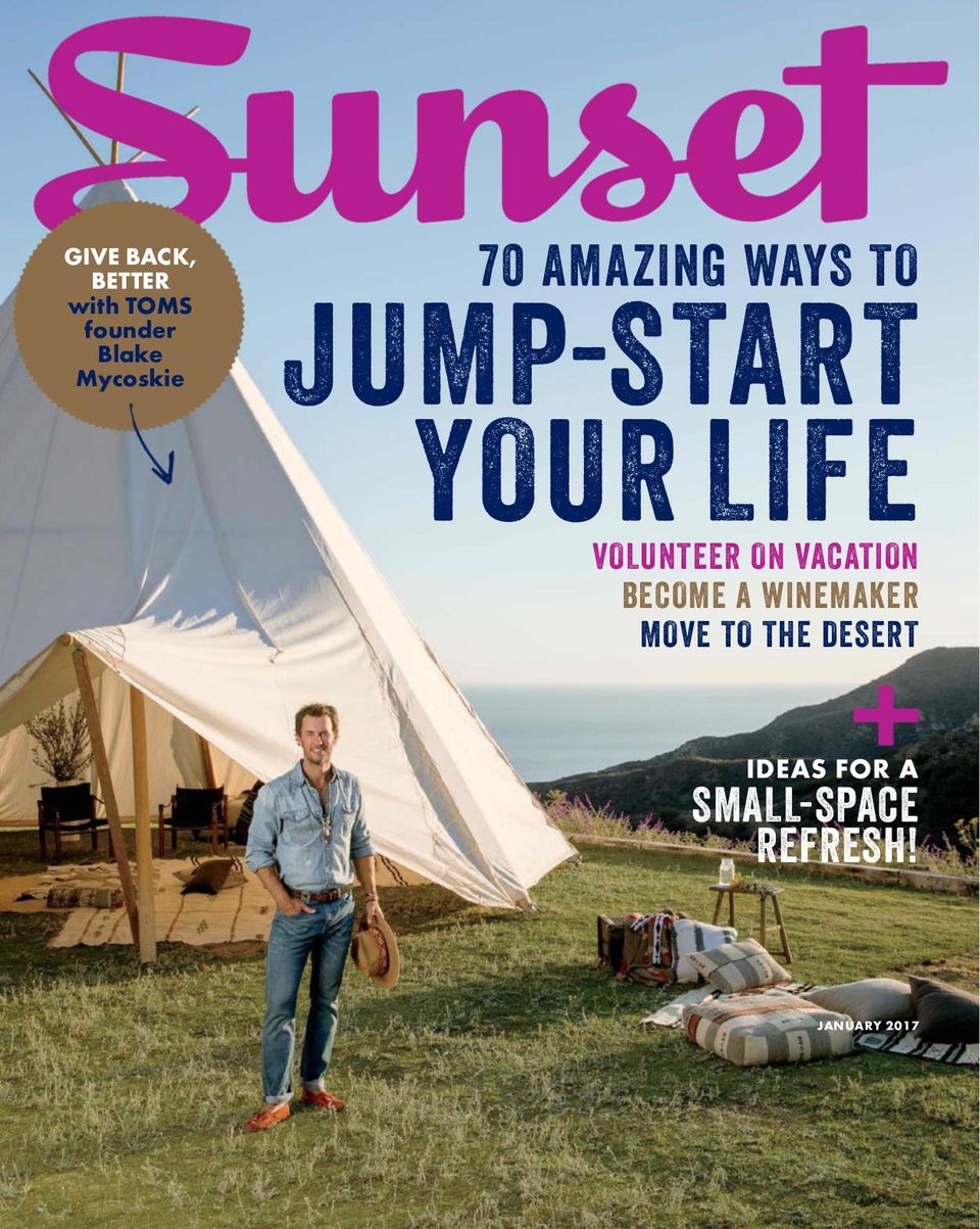 SunsetJanuary 2017 Magazine Get your Digital Subscription