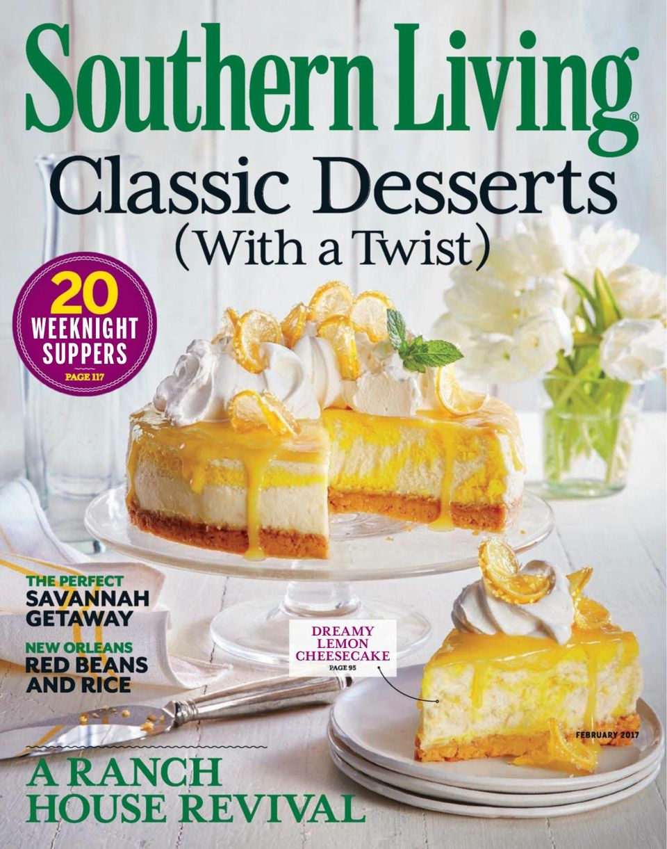 Get digital access to Southern Living February 2017 issue