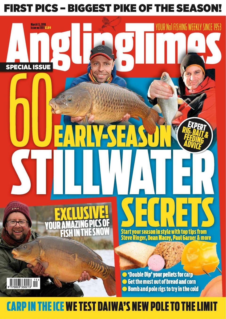 Magazine angling times (weekly) (9770003330213)