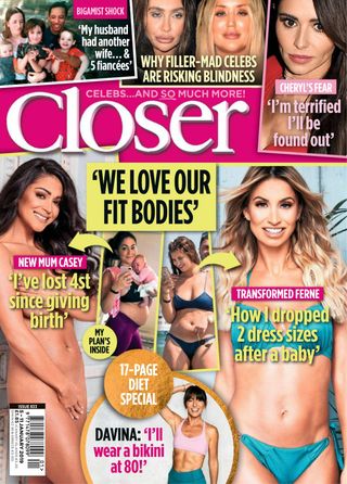 Closer UK  Cover - Issue 833 Edition