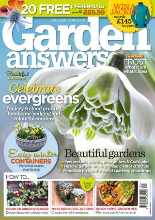Garden Answers - January 2019 Garden Answers Cover - January 2019 Edition