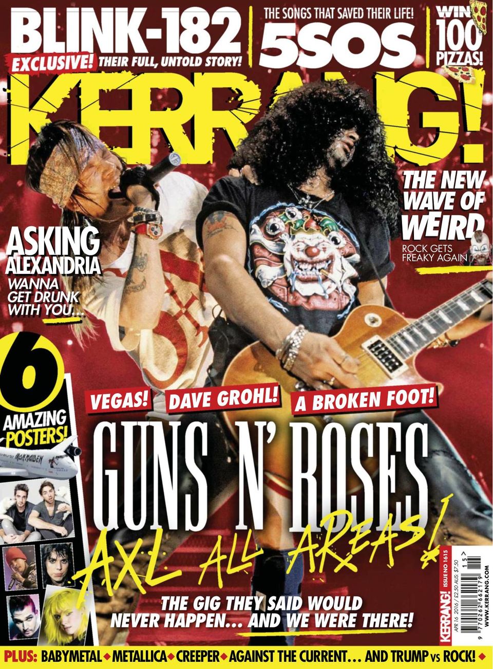 Kerrang!Issue 1615 Magazine Get your Digital Subscription