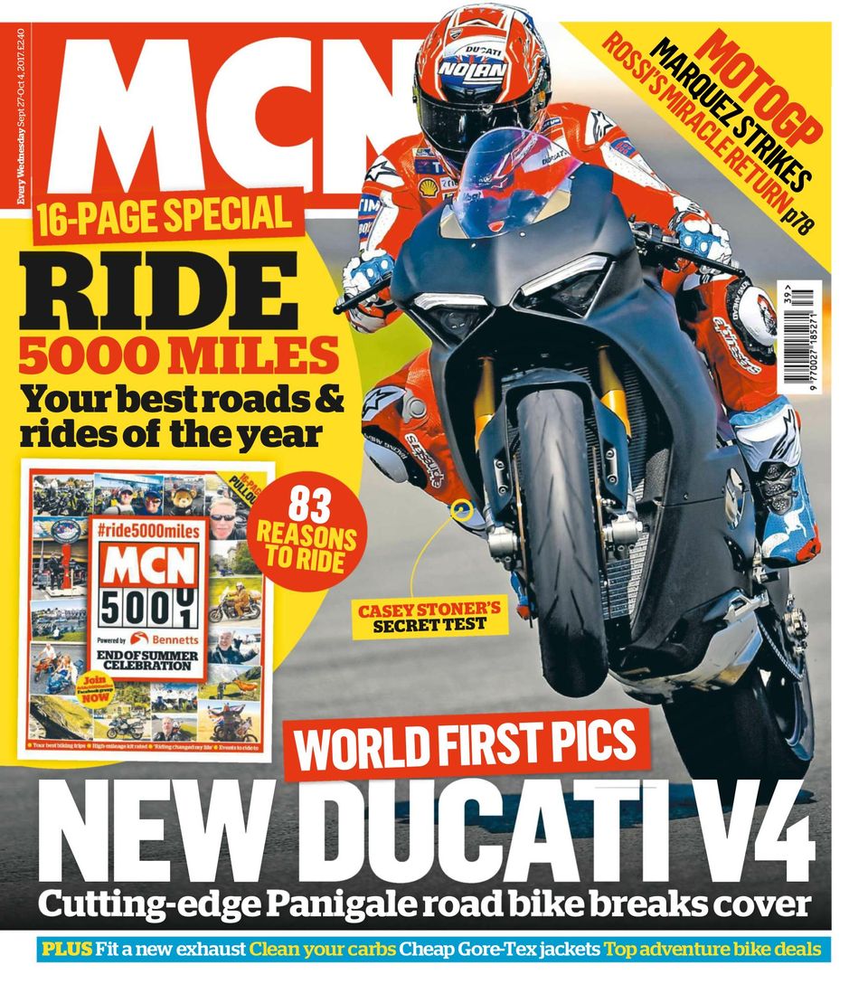 MCN Motorcycle NewsSeptember 27,2017 Magazine
