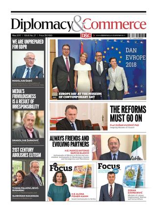 Diplomacy and Commerce - May 2018 Diplomacy and Commerce Cover - May 2018 Edition