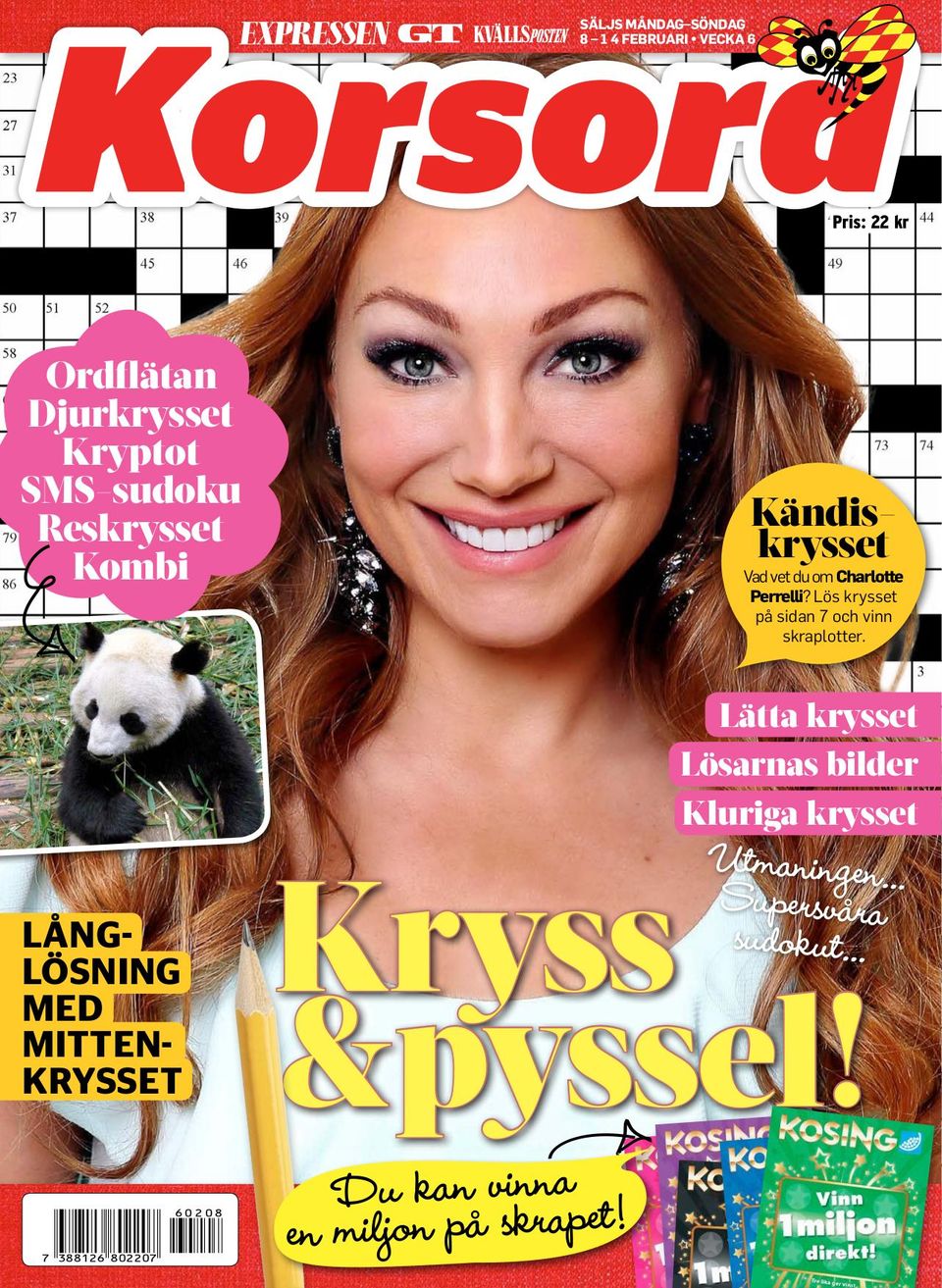 Korsord8 Februari 2016 Magazine Get your Digital Subscription
