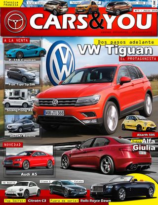 CARS&YOU; - Julio 2016 CARS&YOU; Cover - Julio 2016 Edition
