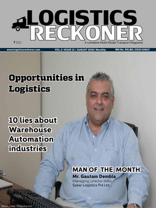 Logistics Reckoner  Cover - August 2016 Edition