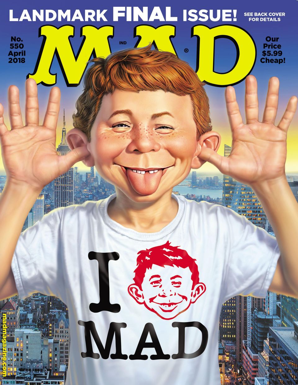 Get Digital Access To MAD Magazine MAD 550 Apr 2018 Issue 